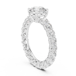 Gold Ring DDLR-693, White Gold, view 1