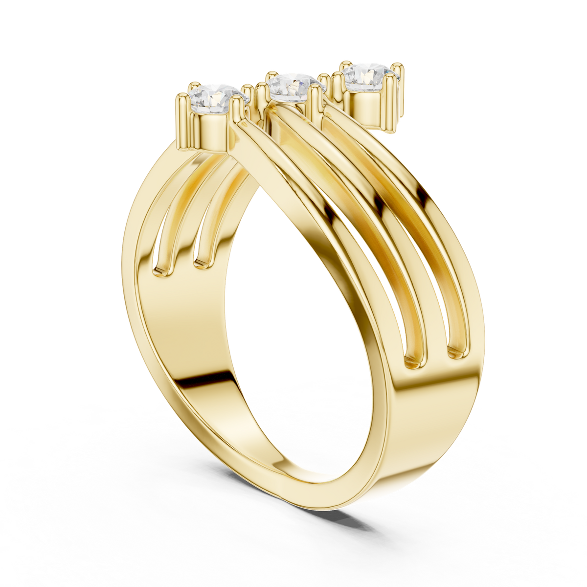 Gold Ring SBWR(37), Yellow Gold, view 1