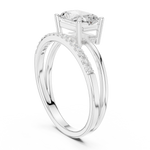 Gold Ring DDLR-471, White Gold