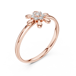 Gold Ring 1 (373), Rose Gold, view 2