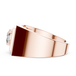 Gold Ring L28-GR, Rose Gold, view 3
