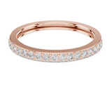 Gold Ring ALR-72, Rose Gold, view 4