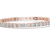 Gold Bracelet GLBR-0012, Rose Gold, view 3
