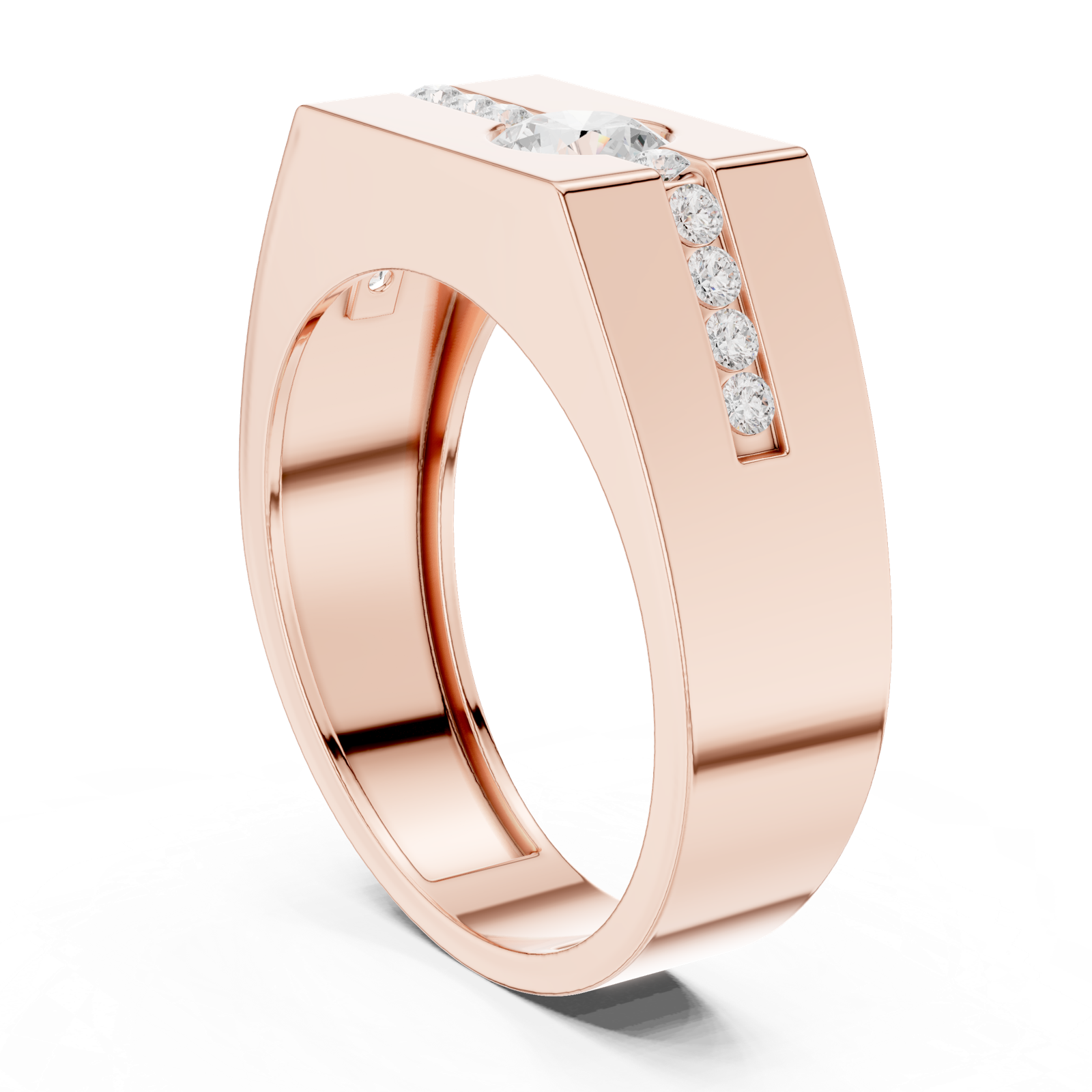 Gold Ring DDLR-390, Rose Gold