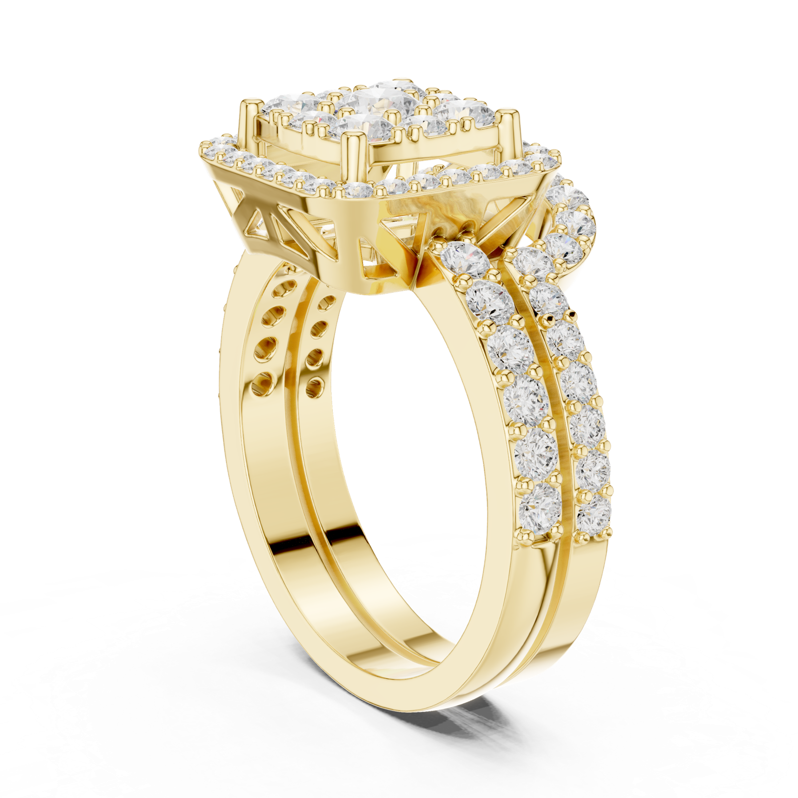 Gold Ring DDLR-583, Yellow Gold