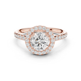Gold Ring DDLR-792, Rose Gold