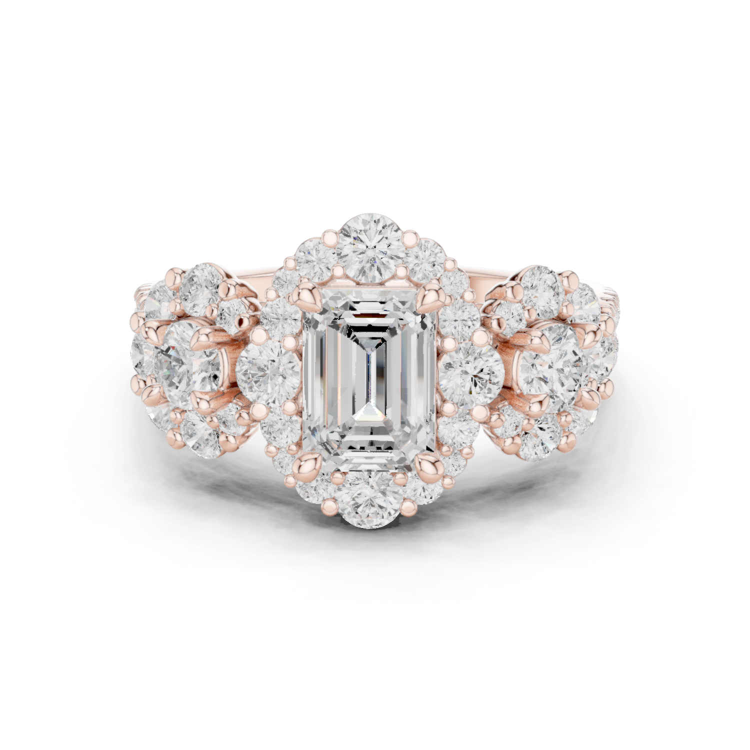 Gold Ring DDLR-279, Rose Gold