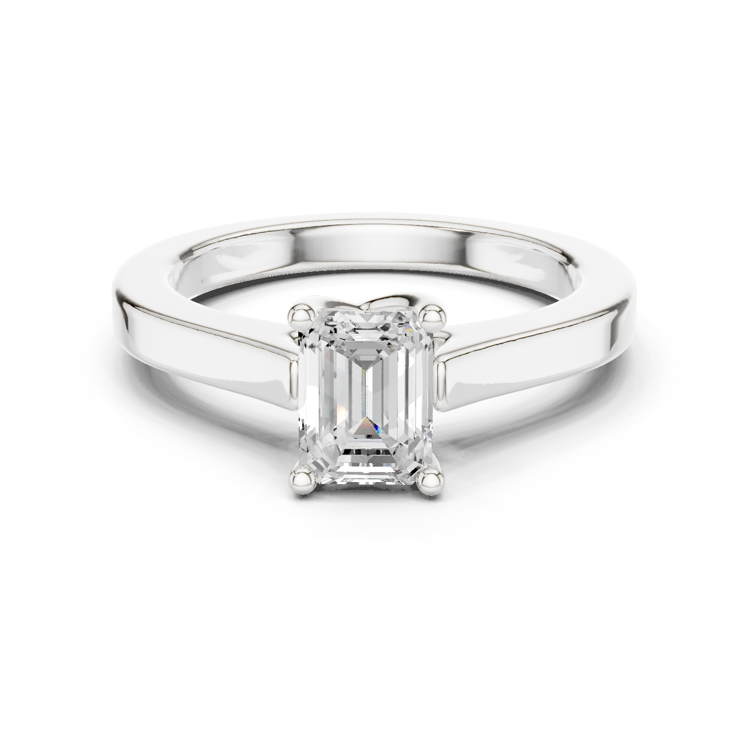 Gold Ring DDLR-1070, White Gold