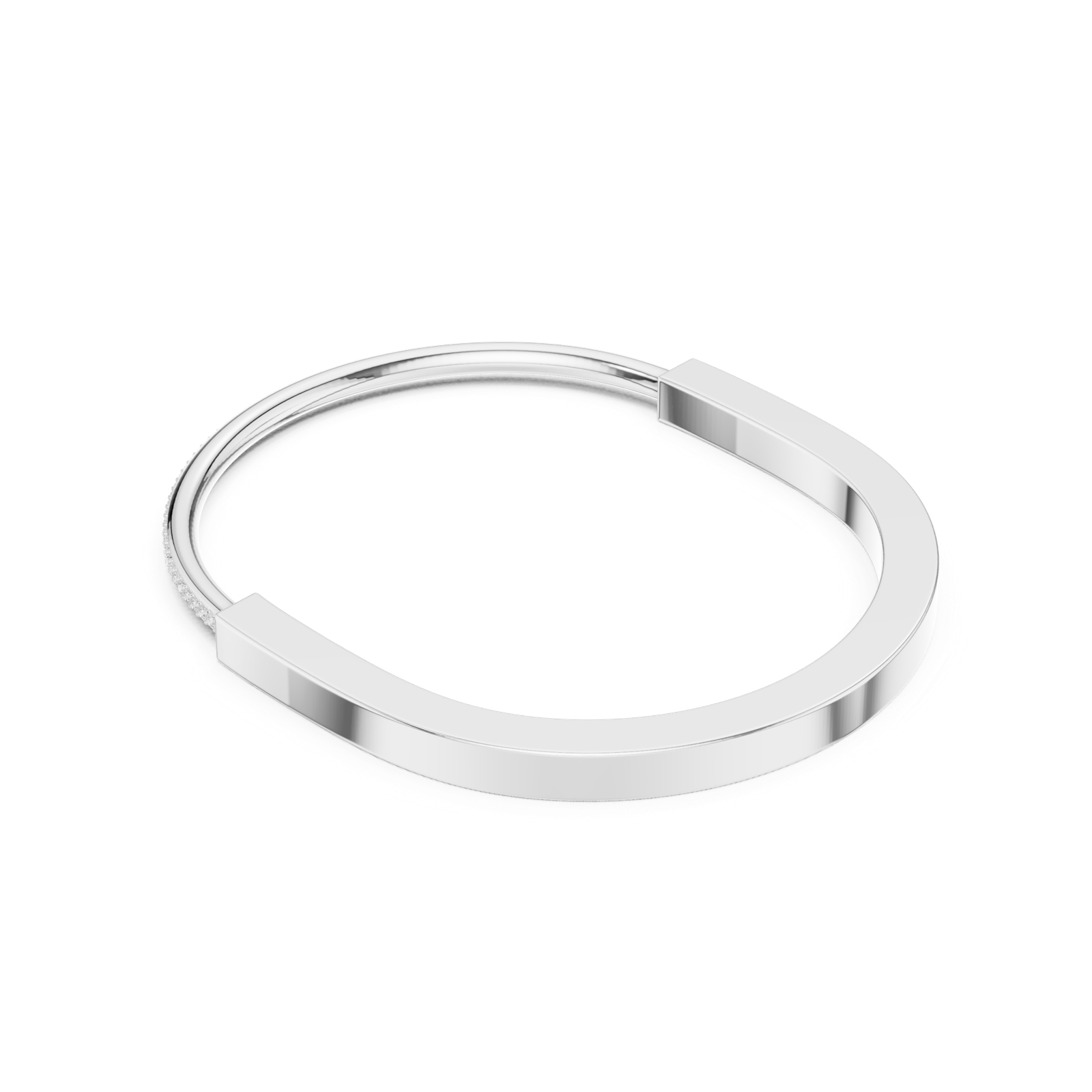 Gold Bracelet SBMB (8), White Gold, view 2