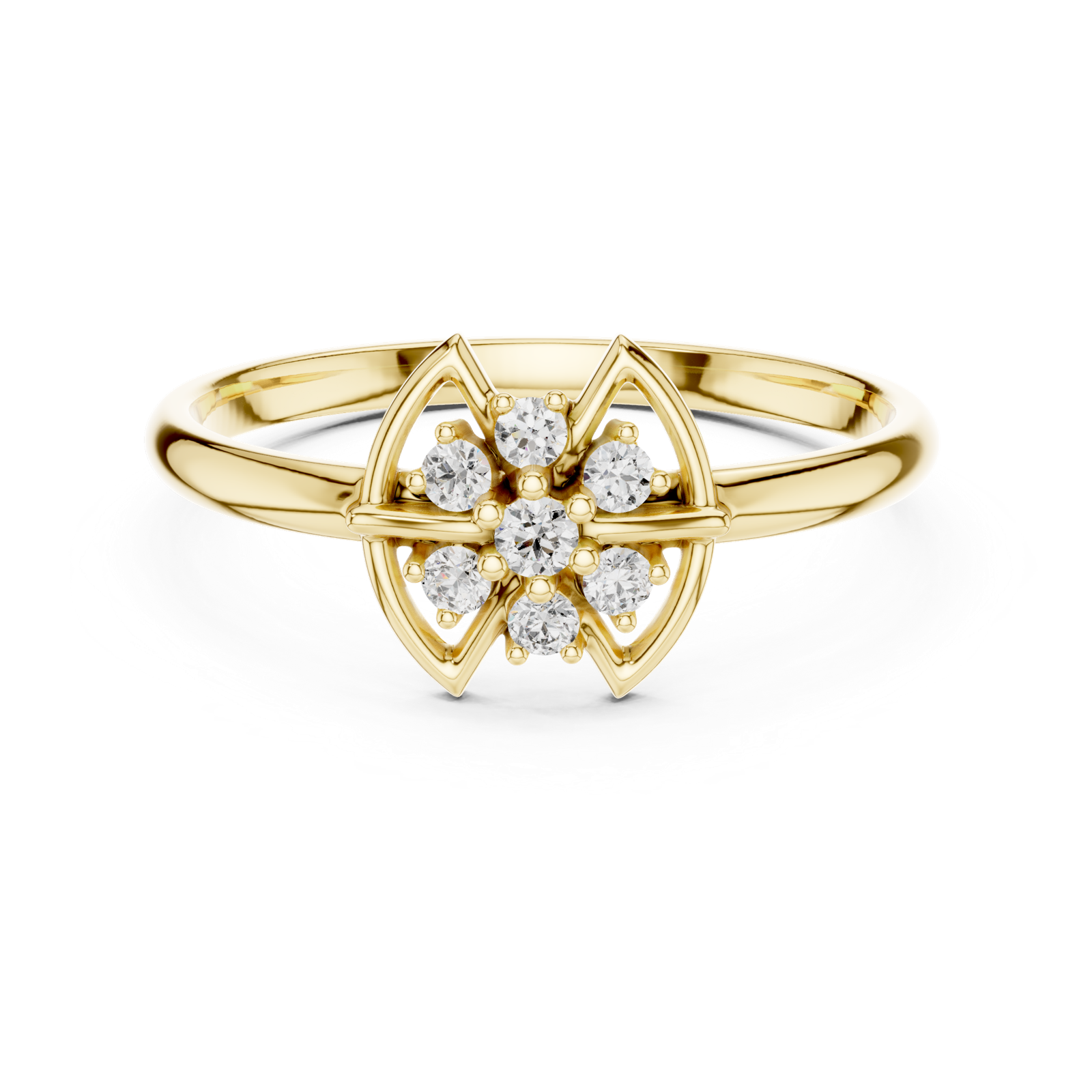 Gold Ring 1 (445), Yellow Gold, view 4