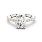 Gold Ring DDLR-879, White Gold