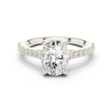 Gold Ring DDLR-879, White Gold