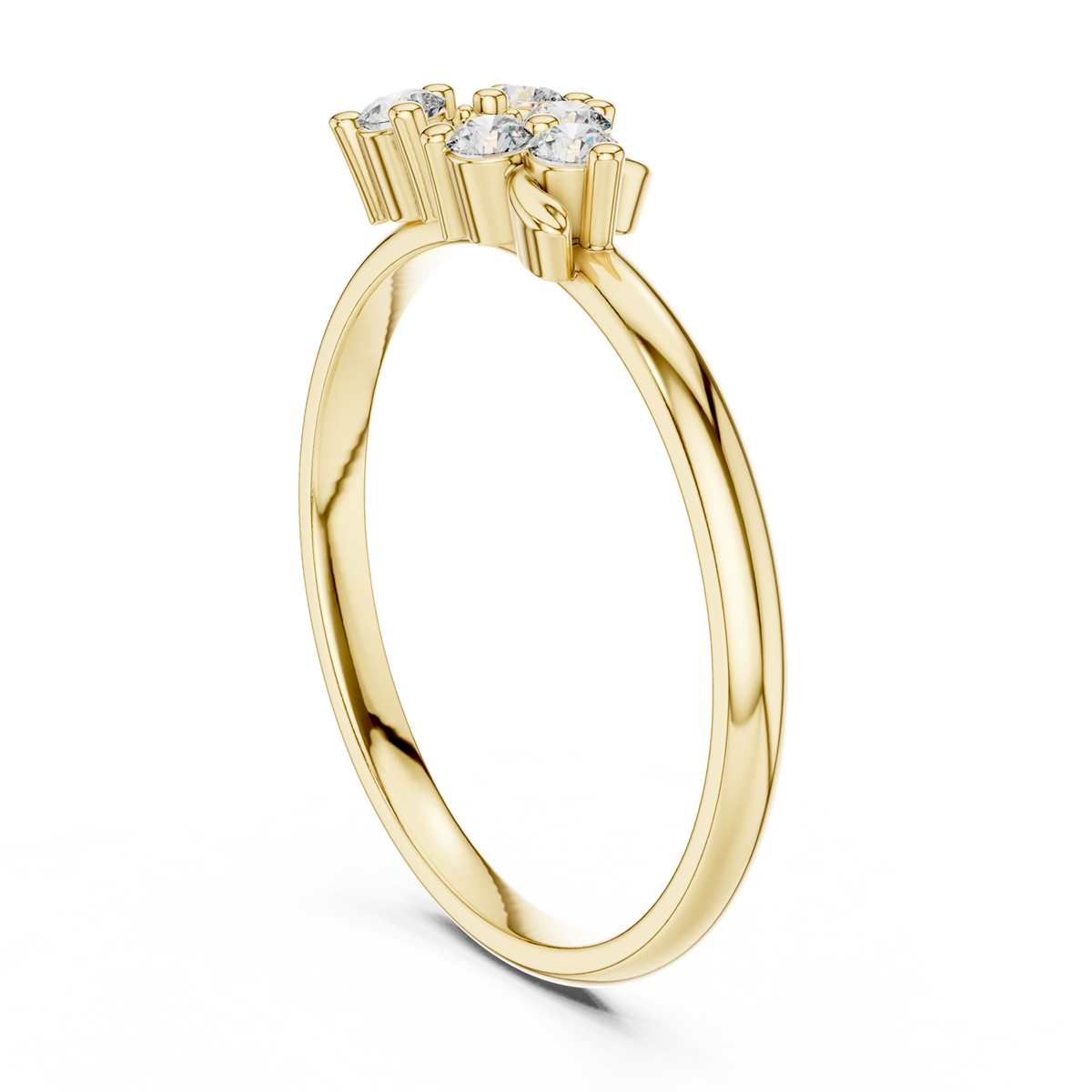 Gold Ring 1 (453), Yellow Gold, view 1
