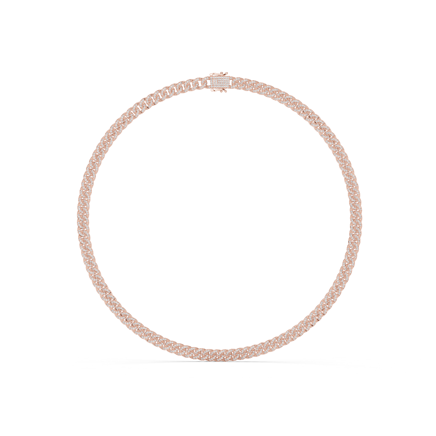 Gold Necklace GNK-0042, Rose Gold