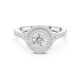 Gold Ring LR-0254, White Gold