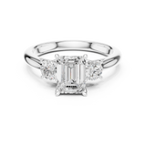 Gold Ring DDLR-894, White Gold, view 4