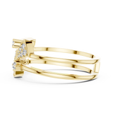 Gold Ring LR-01 (73), Yellow Gold, view 3