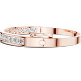 Gold Bracelet GLBR-0005, Rose Gold, view 3