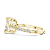 Gold Ring DDLR-876, Yellow Gold, view 3