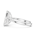 Gold Ring DDLR-783, White Gold, view 3