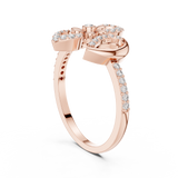 Gold Ring LR-01 (57), Rose Gold