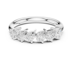Gold Ring DDLR-580, White Gold, view 4