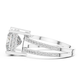 Gold Ring L03-1384, White Gold, view 3