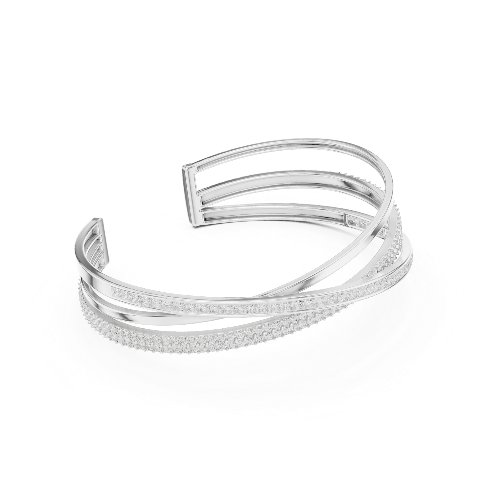 Gold Bracelet SBWB (3), White Gold, view 1
