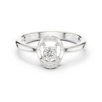 Gold Ring DDLR-844, White Gold