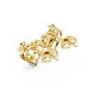 Gold Earrings ALJER-515, Yellow Gold, view 2