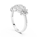 Gold Ring LR-01 (59), White Gold
