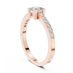 Gold Ring DJHGHF, Rose Gold, view 1