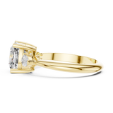 Gold Ring DDLR-196, Yellow Gold, view 3
