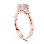 Gold Ring 00001L (30), Rose Gold, view 1