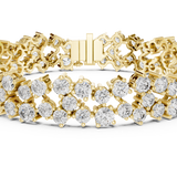 Gold Bracelet GLBR-0019, Yellow Gold, view 4