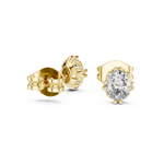 Gold Earrings GER-0365, Yellow Gold