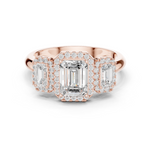 Gold Ring DDLR-1067, Rose Gold