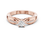 Gold Ring DDLR-839, Rose Gold