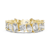 Gold Ring DDLR-215, Yellow Gold, view 3