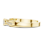 Gold Ring DDLR-839, Yellow Gold, view 3