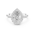 Gold Pendant 9-10028L_29, White Gold