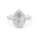 Gold Pendant 9-10028L_29, White Gold