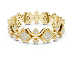 Gold Ring R38, Yellow Gold, view 4