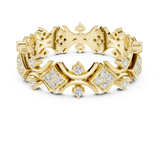 Gold Ring R38, Yellow Gold, view 4