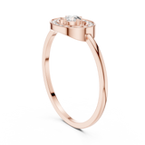 Gold Ring DR-6160, Rose Gold