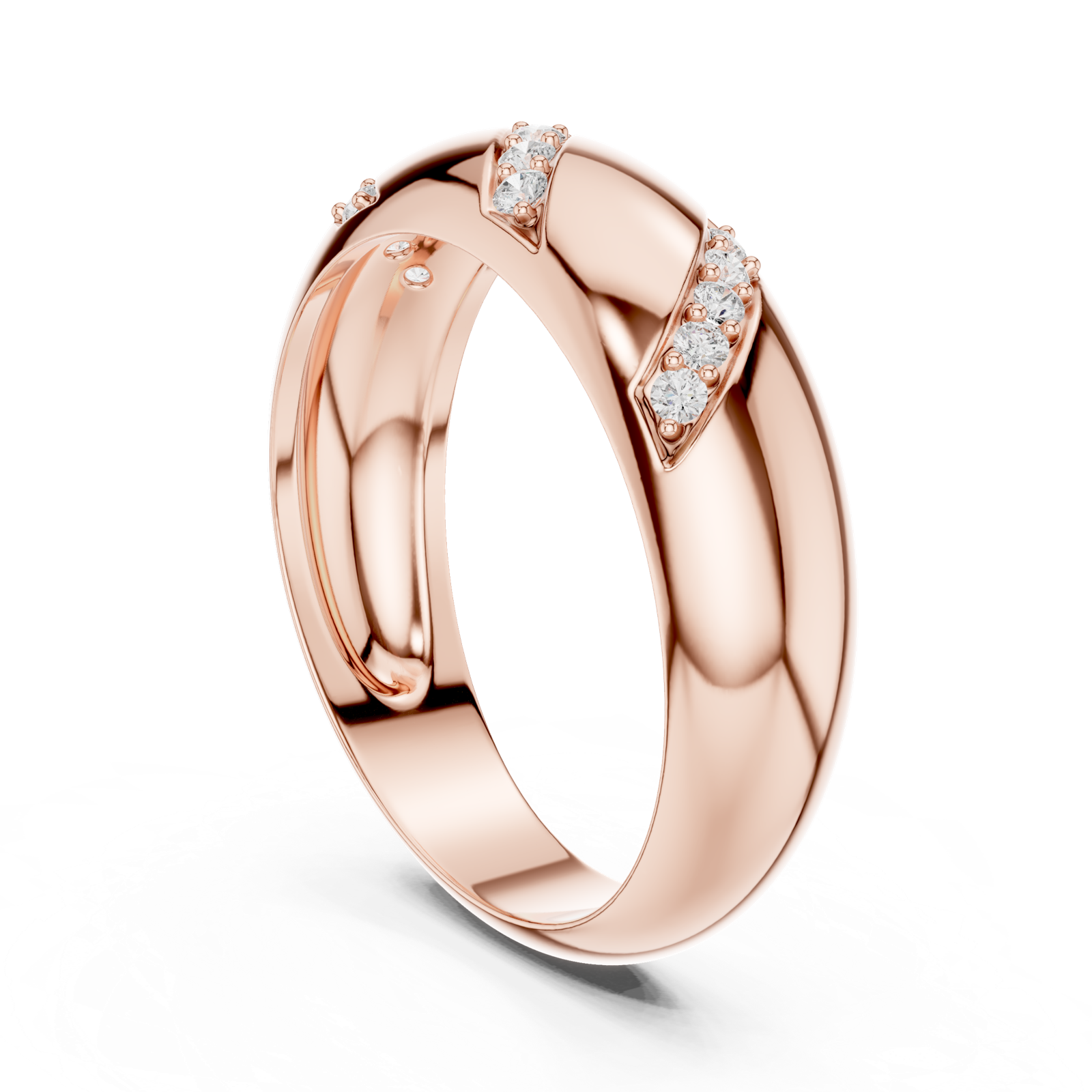 Gold Ring SBMR(13), Rose Gold