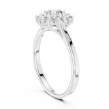 Gold Ring ALR-94, White Gold