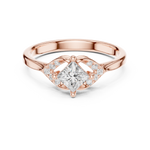 Gold Ring DDLR-515, Rose Gold, view 4