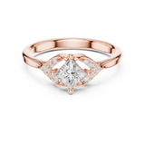 Gold Ring DDLR-515, Rose Gold, view 4