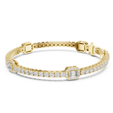 Gold Bracelet GLBR-0024, Yellow Gold, view 1